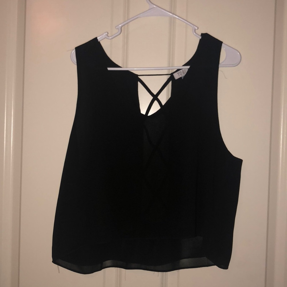 blank tank top (crop top)